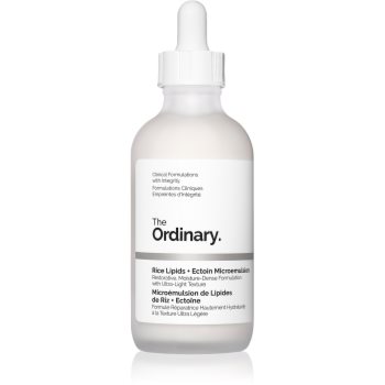 The Ordinary Rice Lipids + Ectoin Microemulsion emulsie hidratantă lejeră pentru netezirea pielii - imagine 2